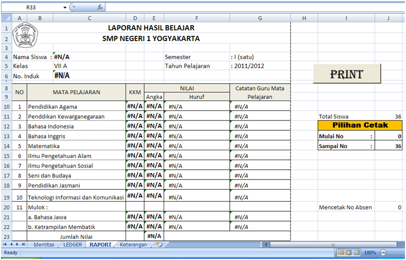 Membuat Laporan Hasil Belajar yang Komprehensif