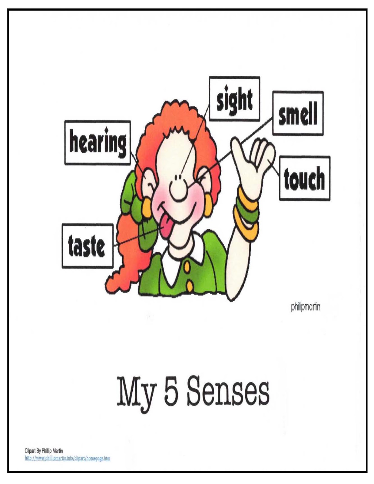 5 Senses Anchor Chart Poster Classroom Freebies