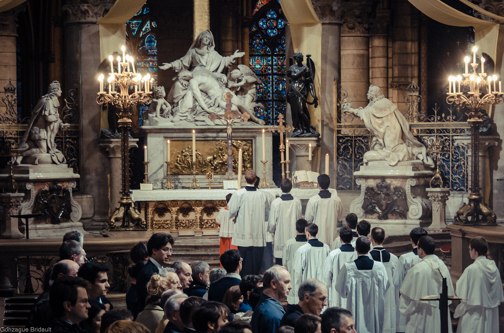 New Liturgical Movement Traditional Mass at Notre Dame, Paris