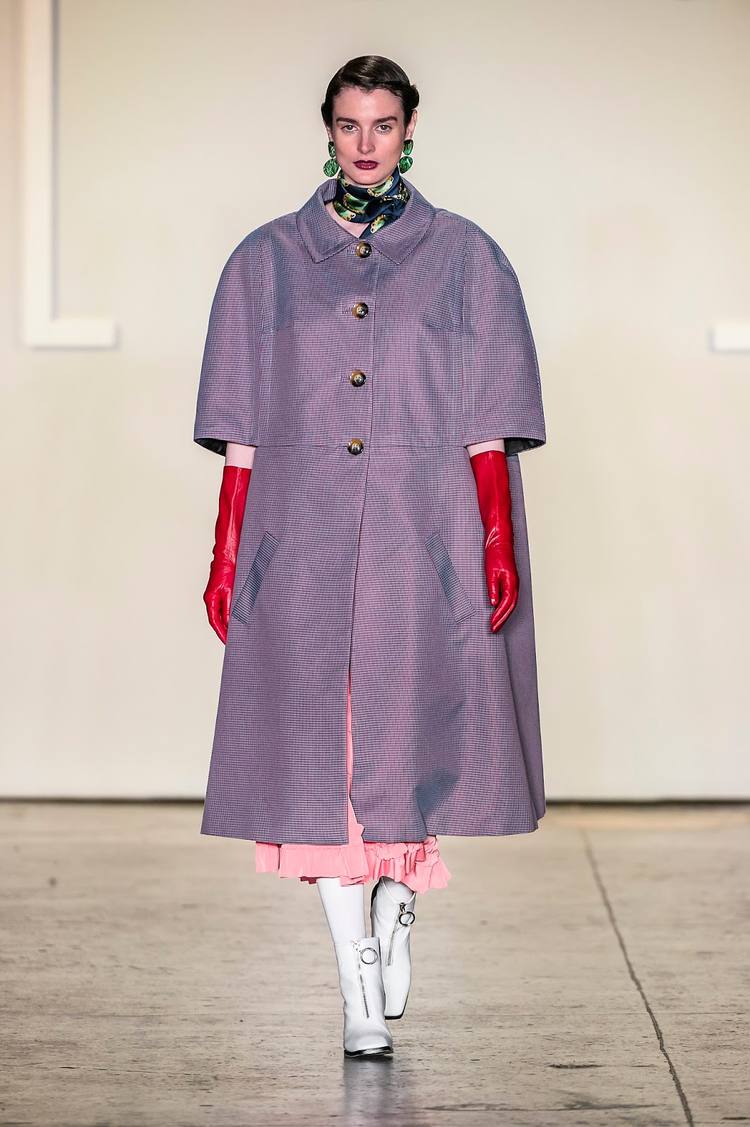 Fashion Hong Kong Fall-Winter-Mariestilo-NYFW Febrero2018-color block coat