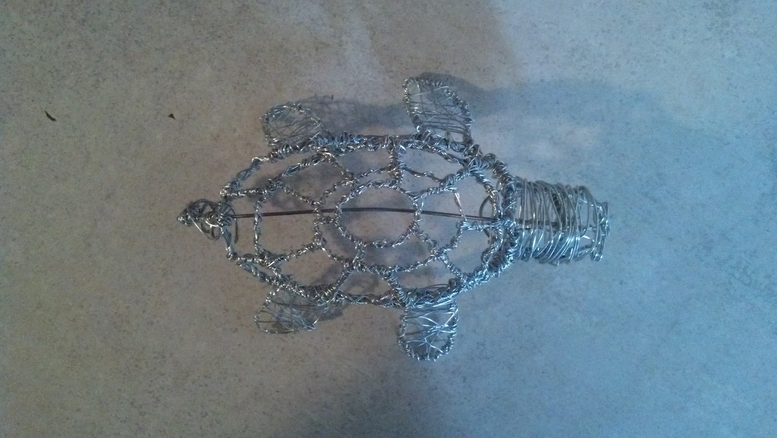 Wire Works & other Creative Endeavors Wire Turtle!!