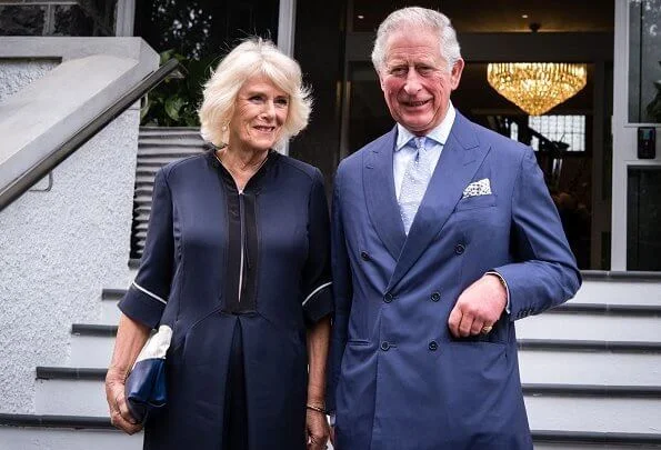 The Prince of Wales and The Duchess of Cornwall attended a reception hosted by the Governor-General at Government House