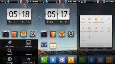 MiHome Launcher v0.6.7 for non-MIUI Android 2.3 devices