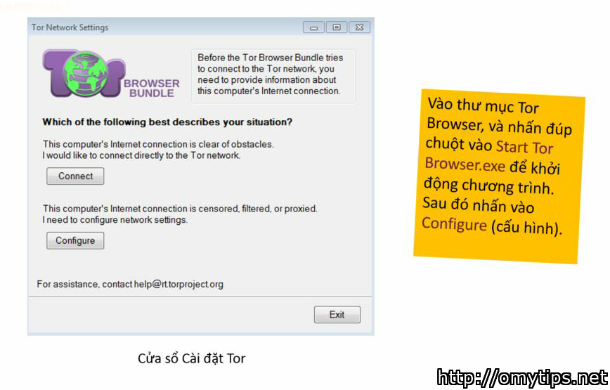 Hướng dẫn cài đặt Tor - Trình duyệt an toàn nhất thế giới Hướng dẫn cài đặt Tor - Trình duyệt an toàn nhất thế giới