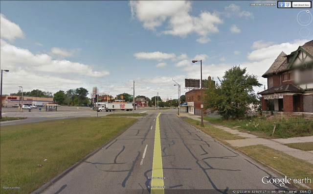 google image of Gratiot Avenue and Grand Boulevard