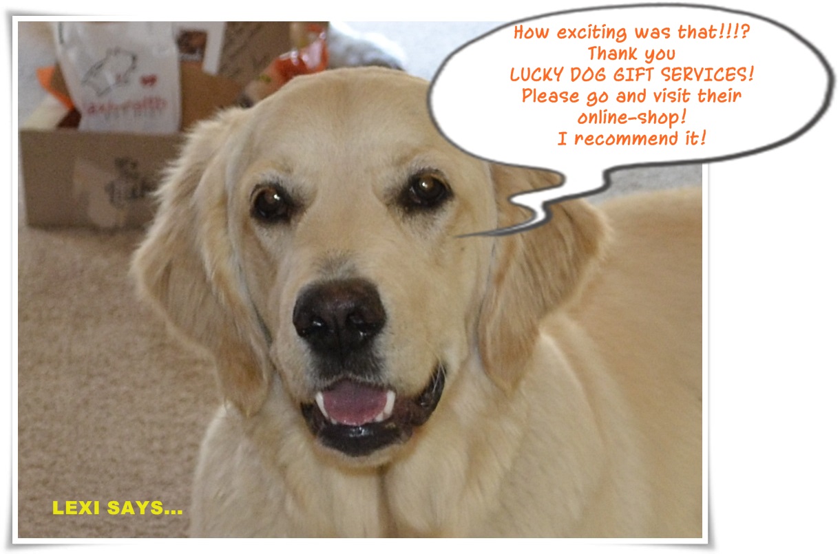 LIVING LIFE TO THE MAX LUCKY DOG'S GIFT SERVICES " AUGUST" BOX