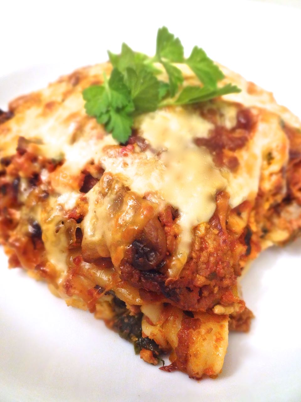 Scrumpdillyicious The Ultimate Beef, Spinach & Three Cheese Lasagna