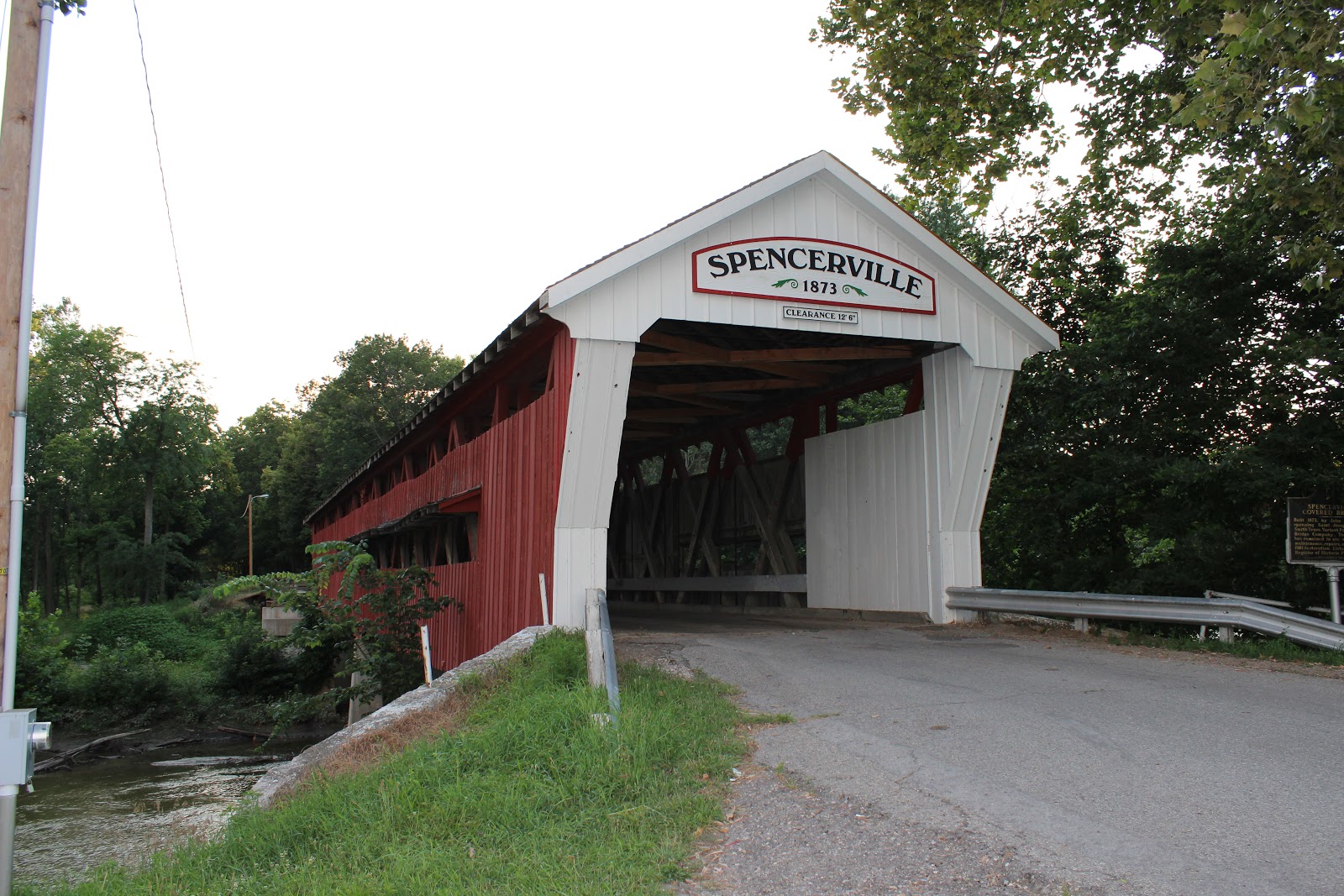 To Behold the Beauty Spencerville Covered Bridge
