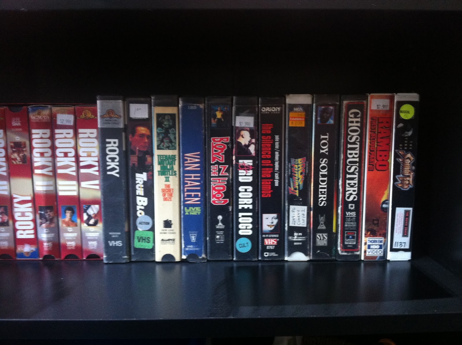 VHS Collection.