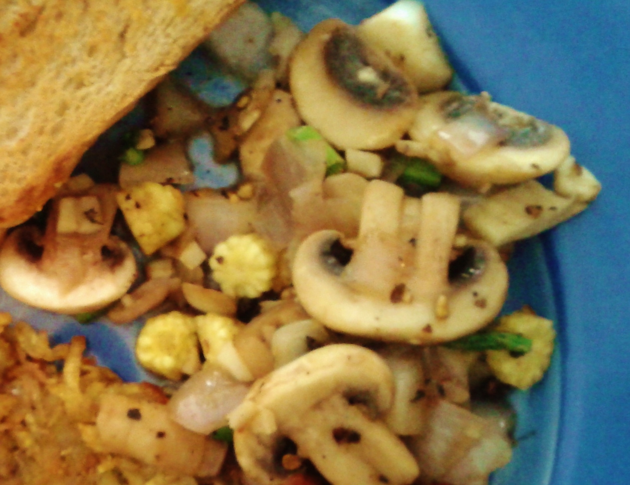 ChoosingVeganTemptations: Vegan Breakfast Ideas: Sauteed Mushrooms