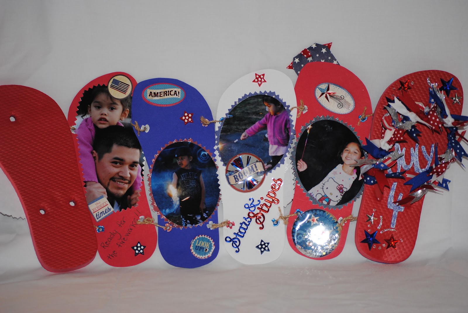 Nina's Scrappin' Corner Flip Flop Album