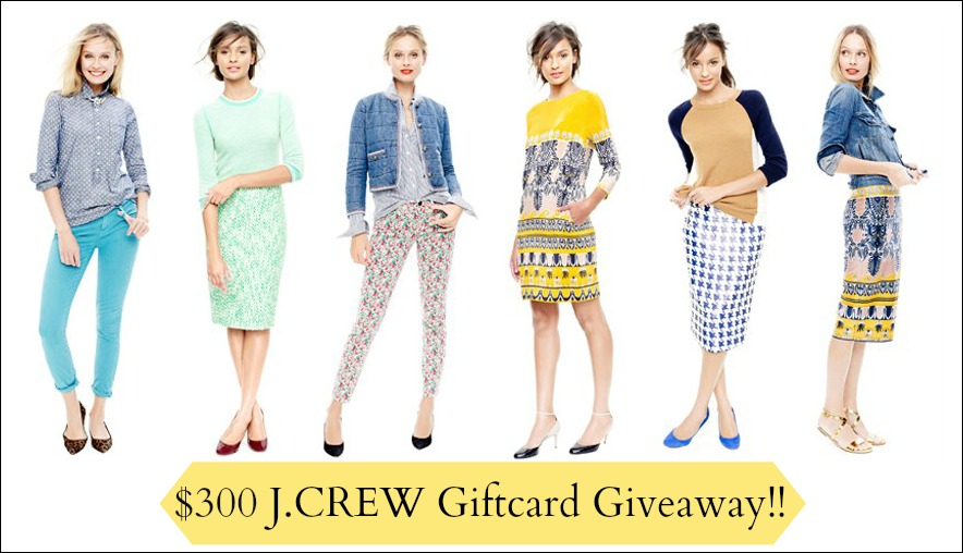 Classroom Couture 300 J.Crew Gift Card Giveaway {CLOSED}