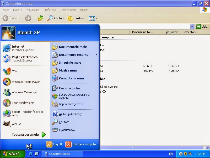 Palace Perch Communication network Interfata pentru Windows XP, Vista, 7 si 8 in limba romana - Download -  Noul Monden