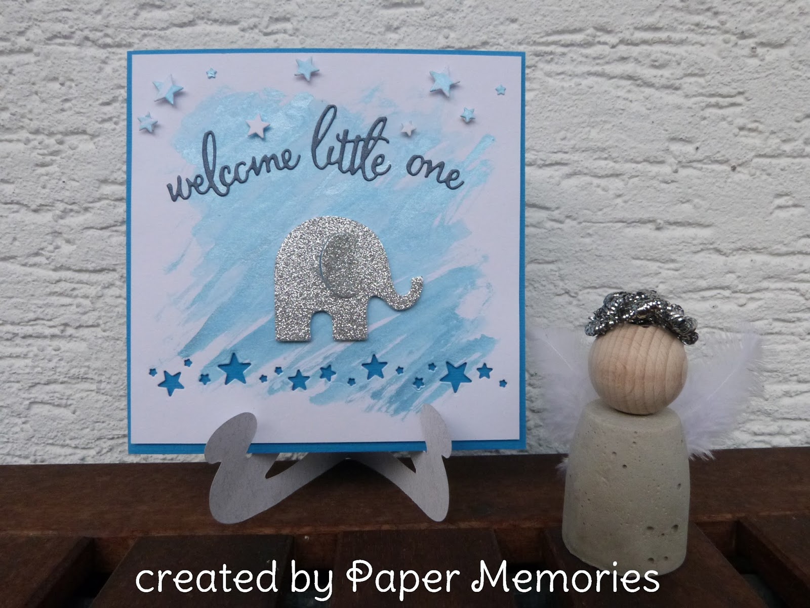 Paper Memories Babykarte Junge