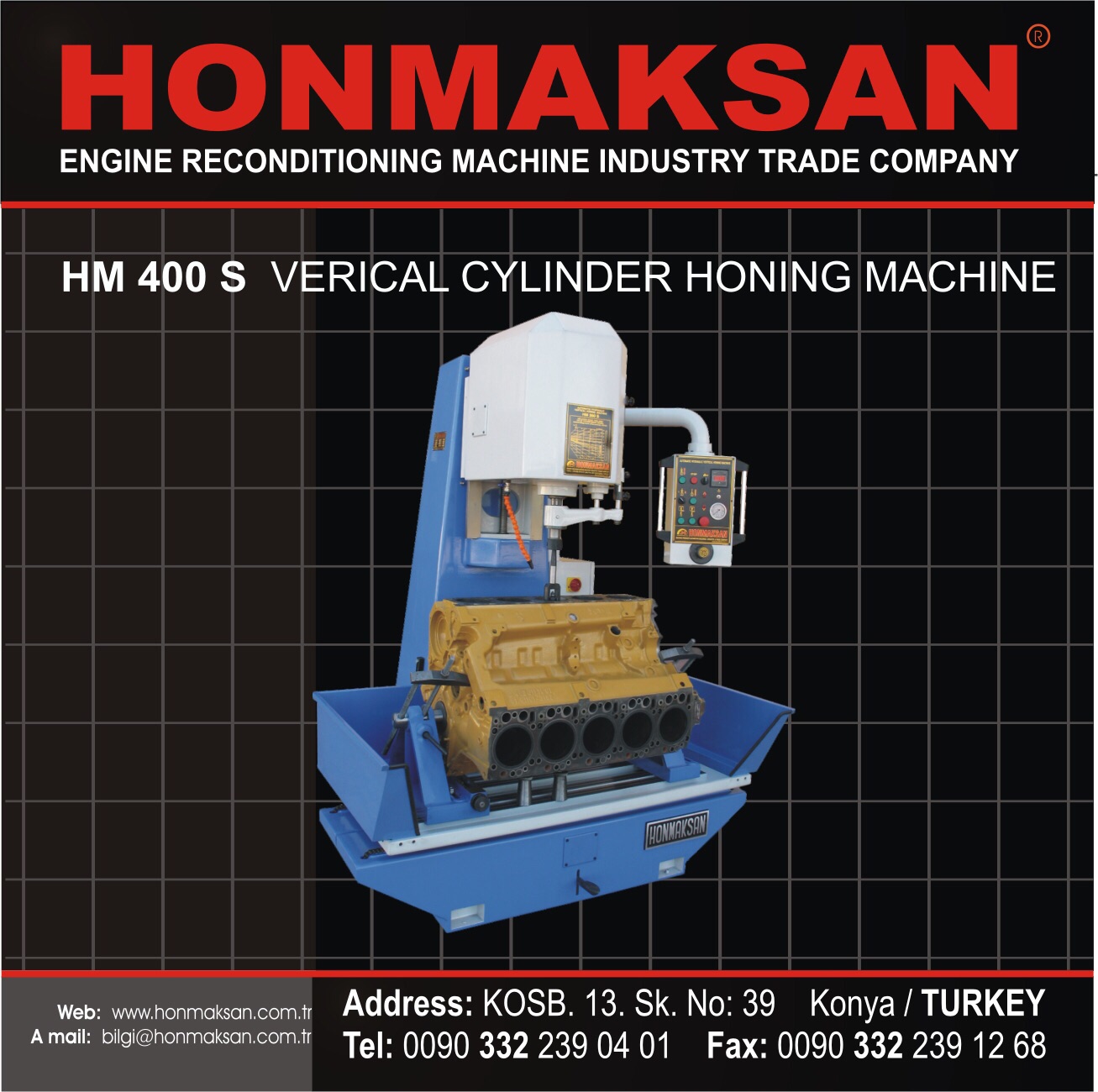 Fren Kampana Disk Tornası Drum Disc Brake Lathe Machine (Máquina del
