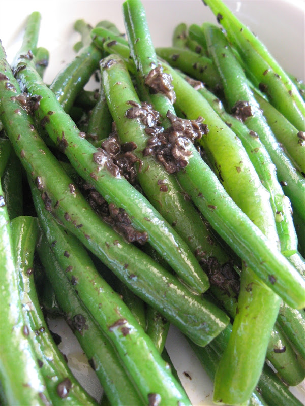 Morsels and Musings green beans w truffle butter