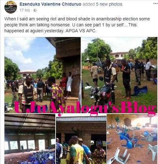 APC and APGA Supporters Engage in Brutal Fight in Anambra State (Photos)