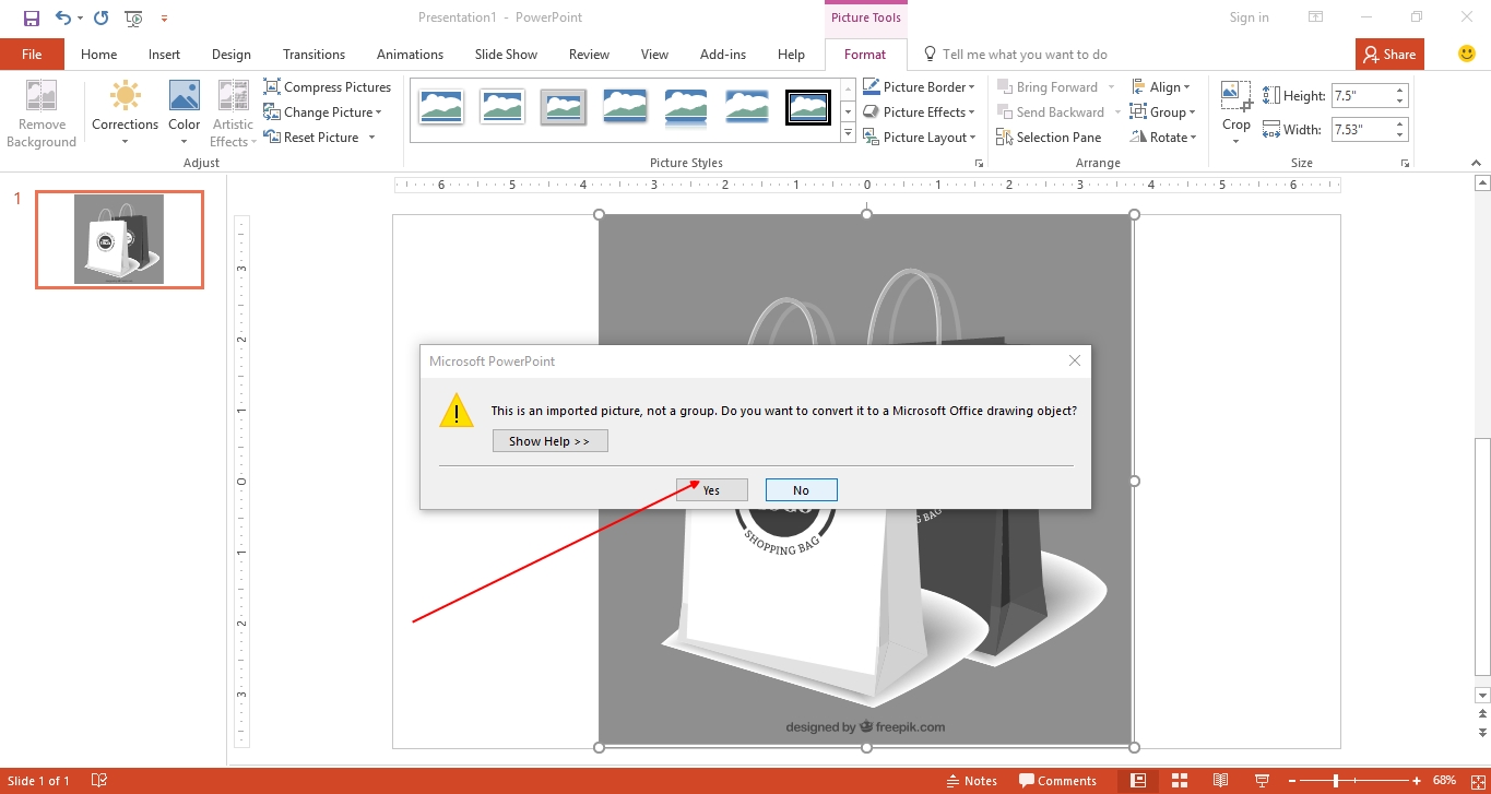 Cara Membuka Vektor Dengan Menggunakan Powerpoint