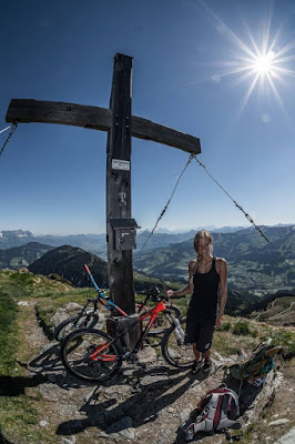 Gampenkogel mit dem Mountainbike Mountainbiketour Gampenkogel