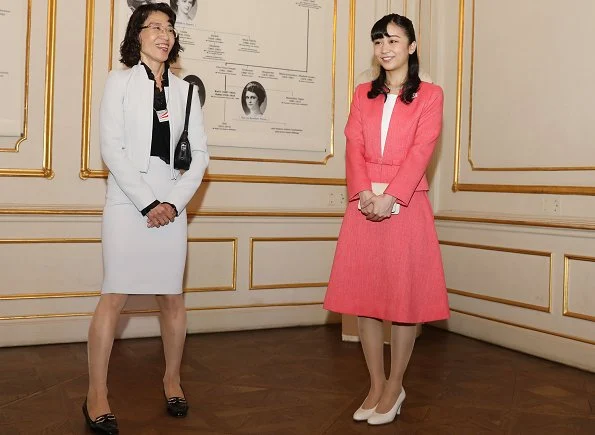 Princess Kako visited Sisi Museum at Schönbrunn Palace in Vienna