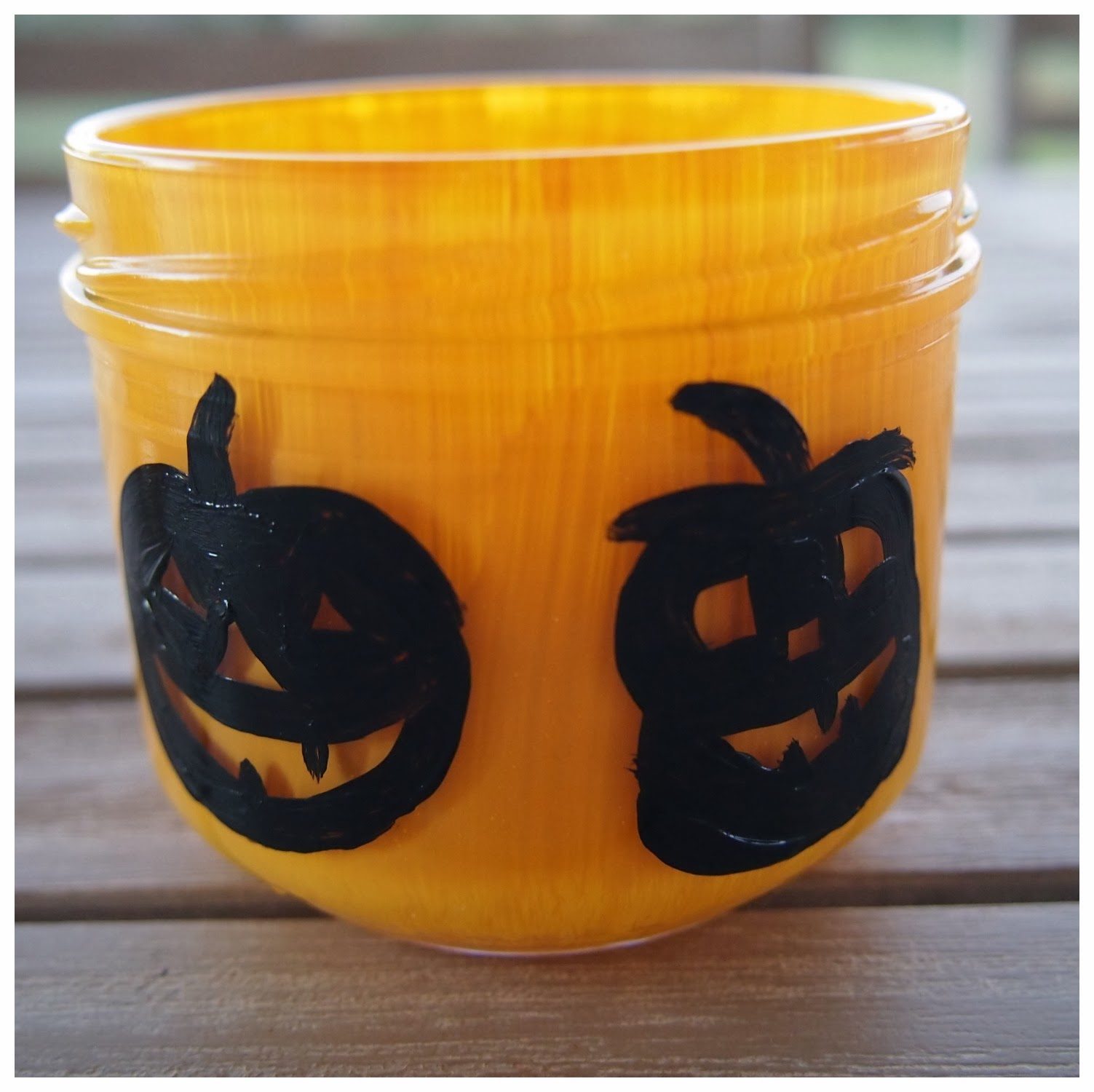 DIY Halloween (I) Luminarias con botes de cristal ··· Mallorca
