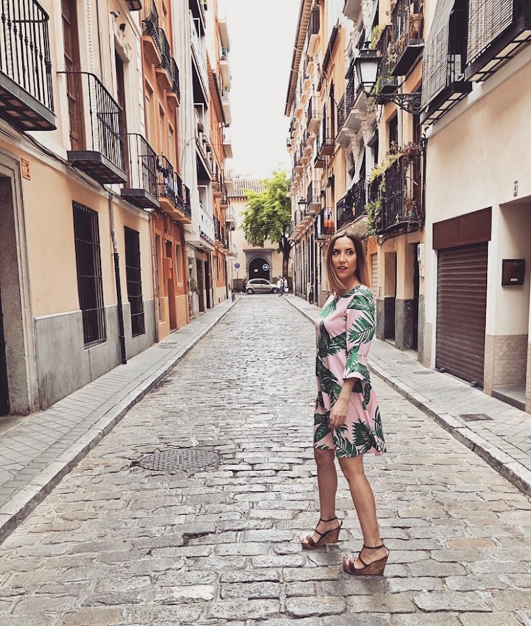 Fitness And Chicness-Leaf Print Dresses La Familia-9