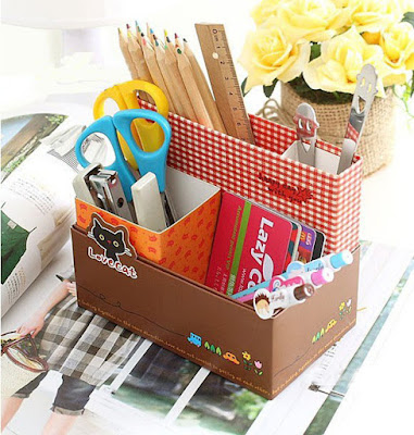Chocolate Boxes for Storing Stationeries 
