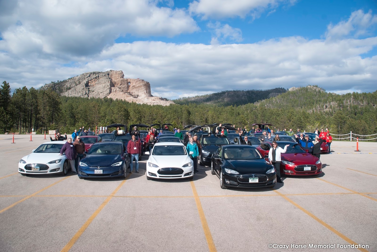 Colorado Springs EV Club Group photos from the Custer, SD rally!