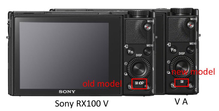 Отличия между Sony RX100 V и Sony RX100 VA