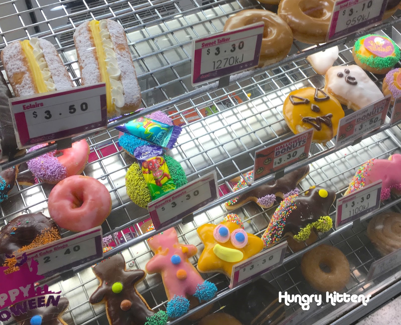 Hungry Kittens Easy Halloween Treats with Donut King