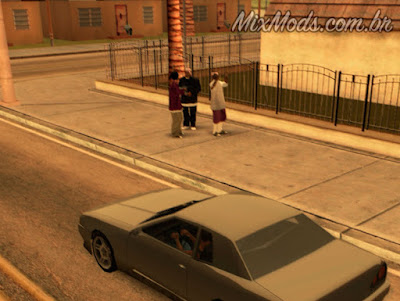 gta sa ballas mod indifferent no aggressive gangs gangues não agressivas less