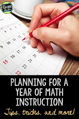 Math planning curriculum planning yearly planning