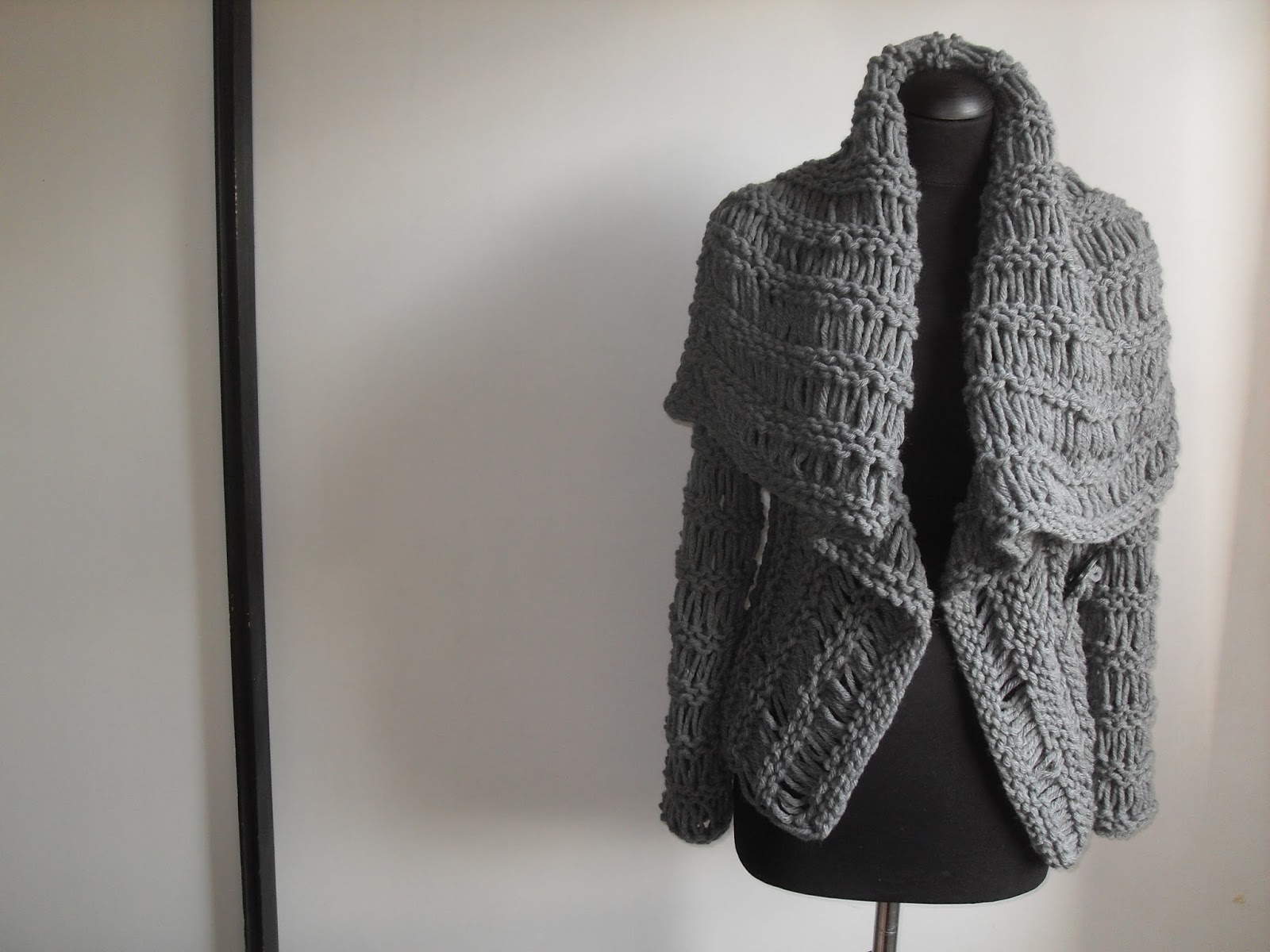 DIVNA'S SWEATERS: Grey sweater/ handmade knitted unique sweater for all ...