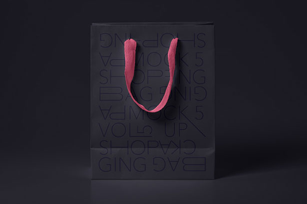 Black Psd Shopping Bag Mockup Gratis Mockup Packaging/Kemasan PSD 2018 - Black Psd Shopping Bag Mockup