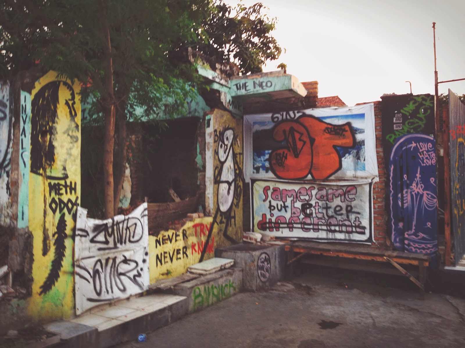 KUMORY Yogyakarta Street Art Sights along the Streets