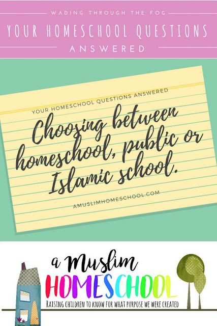 Homeschool FAQs; your questions answered. Choosing between home education and public or Islamic schools