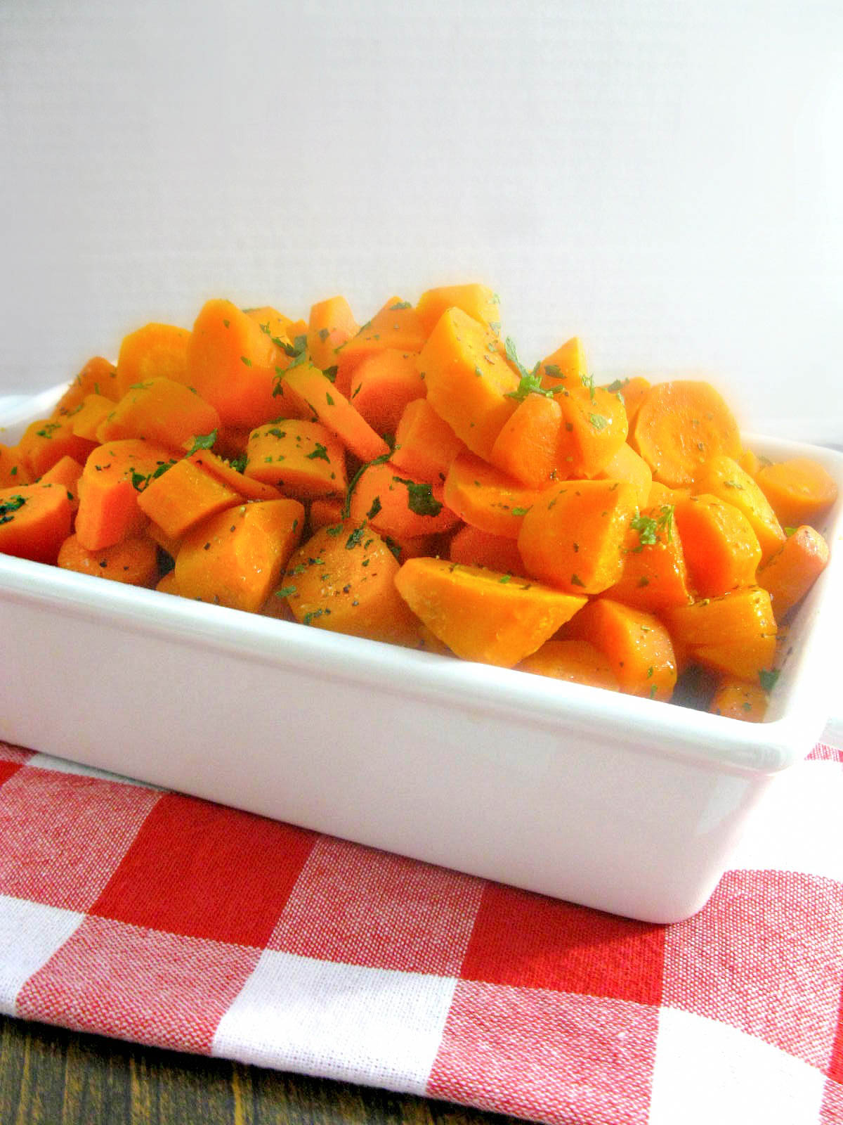 Carrots in Parsley Butter