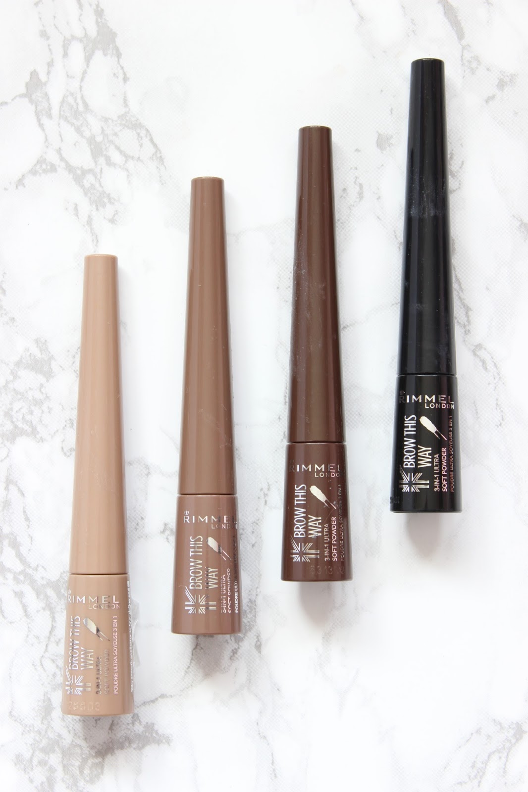 Rimmel Brow Shake Filling Powder | Review & Swatches 