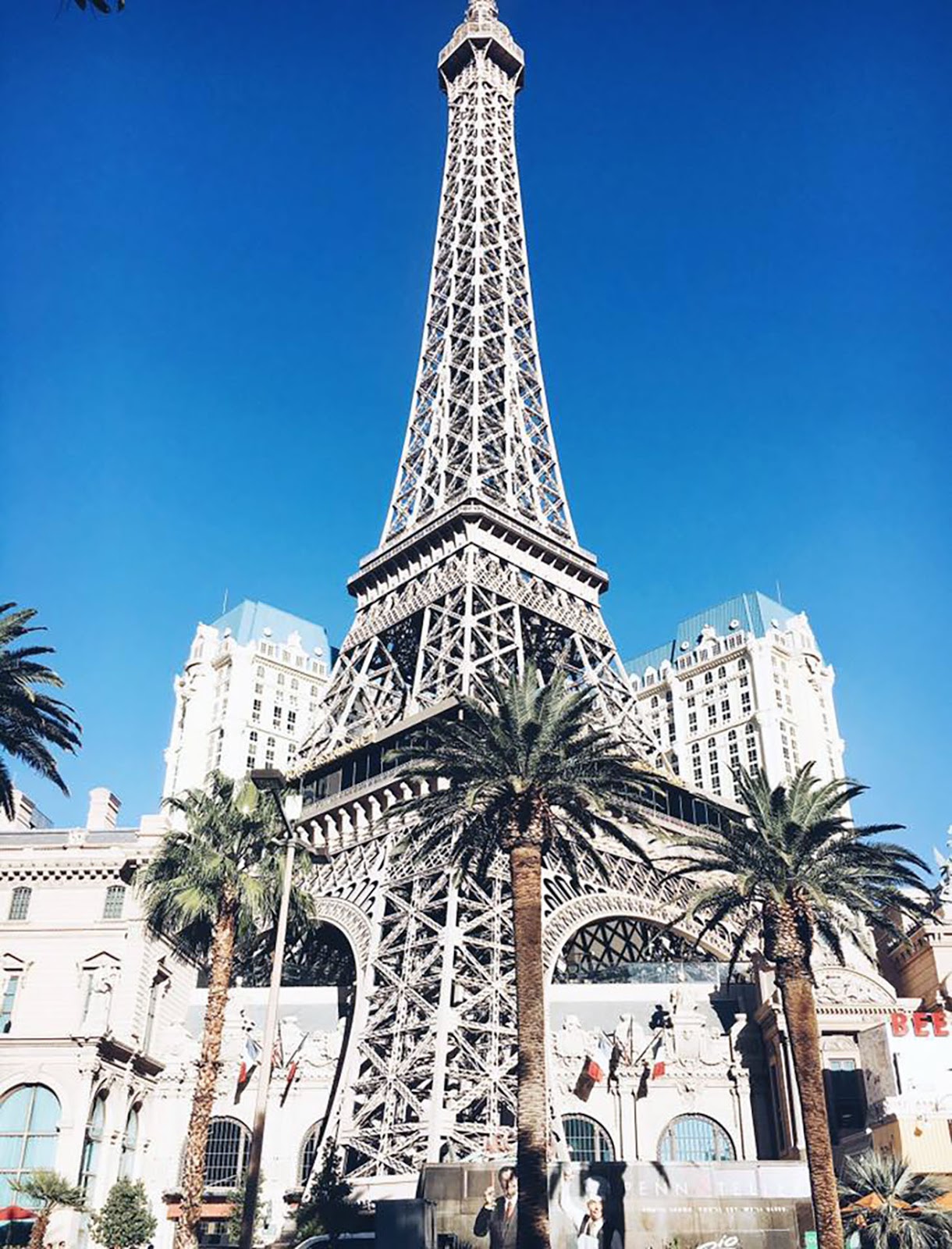 Eiffel Tower in Las Vegas Nevada
