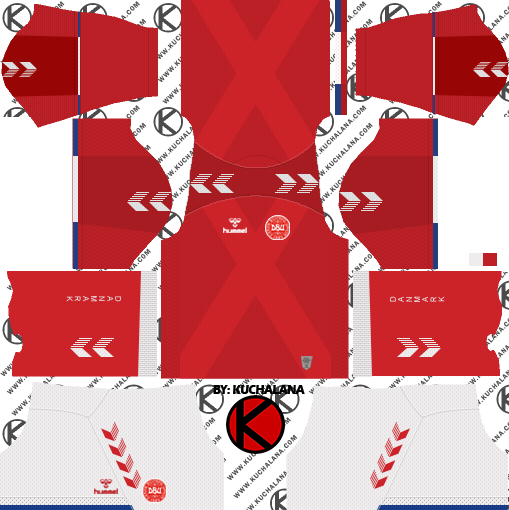 Denmark 2018 World Cup Kit -  Dream League Soccer Kits