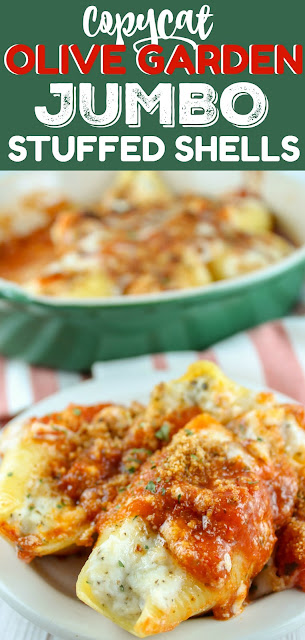 Olive Garden Giant Stuffed Shells Copycat Recipe | The Food Hussy!