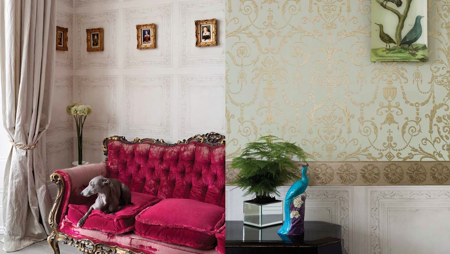 A Blind Pash Interiors Cole and Son Wallpaper