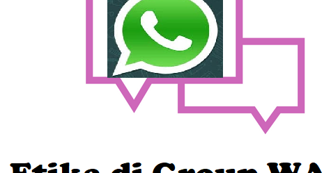 Etika saat di Group Chat, WA, Line