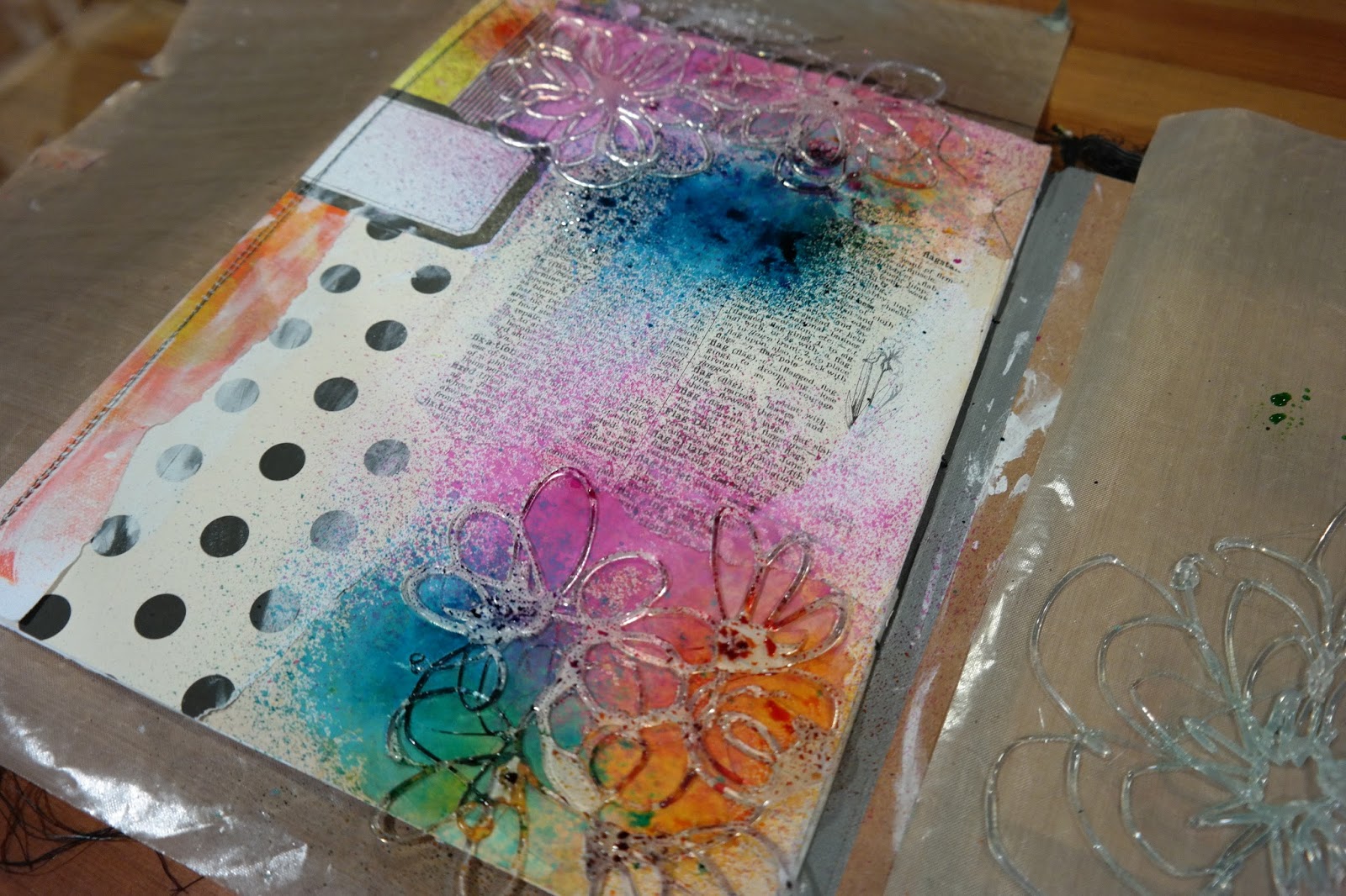 Artful Play: DIY Hot Glue Stencils