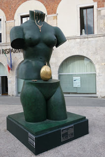 Salvador Dali Sculpture Exhibition in centro Pietrasanta Italy