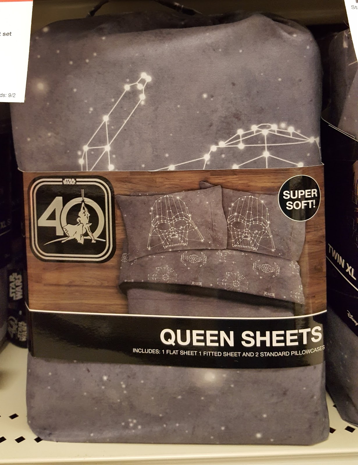 Disney at Heart 40th Anniversary Star Wars Bedding at Target