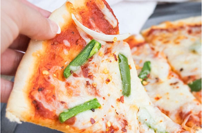 2 INGREDIENT PIZZA DOUGH #food #pizza