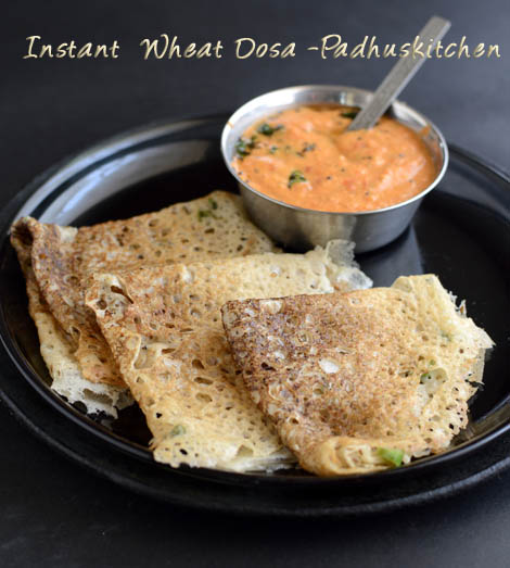 Wheat Dosa-Godhumai Dosai Wheat Dosa-Godhumai Dosai