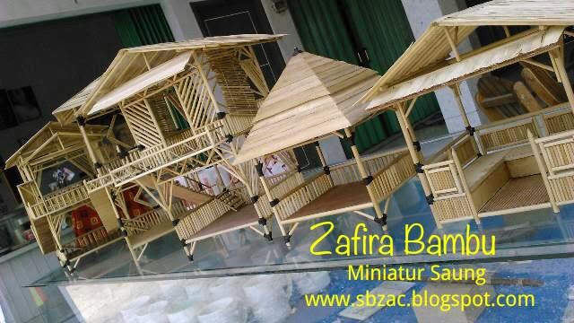 Jasa Pembuatan Miniatur Saung Bambu Jasa Pembuatan Miniatur Saung Bambu