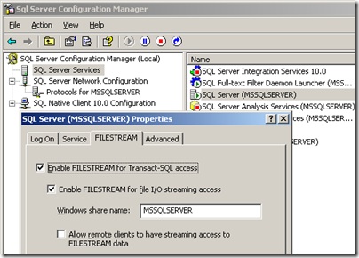Access stream. FILESTREAM SQL Server enable. Диспетчер конфигурации SQL Server. SQL Express FILESTREAM. FILESTREAM.